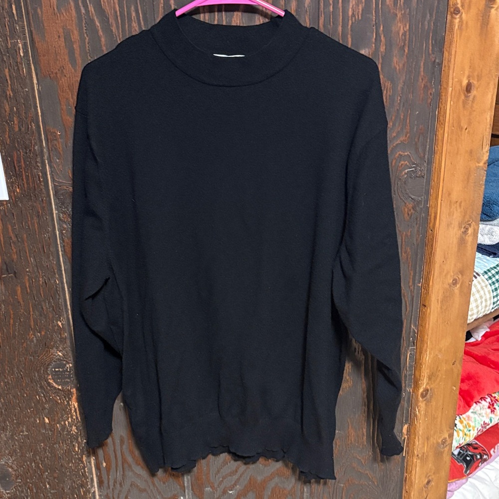 Black Crewneck Sweater